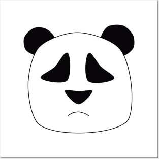 Sad Panda Posters and Art